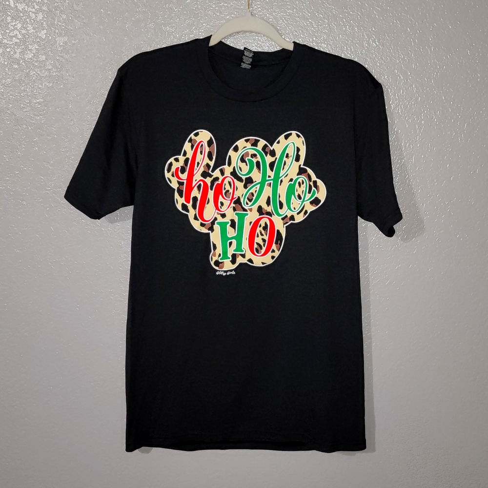 Glitzy Girlz Womens "ho Ho HO" T-Shirt (S)